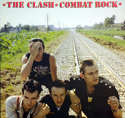 THE CLASH - Combat Rock (Netherlands and UK Releases) album front cover vinyl record